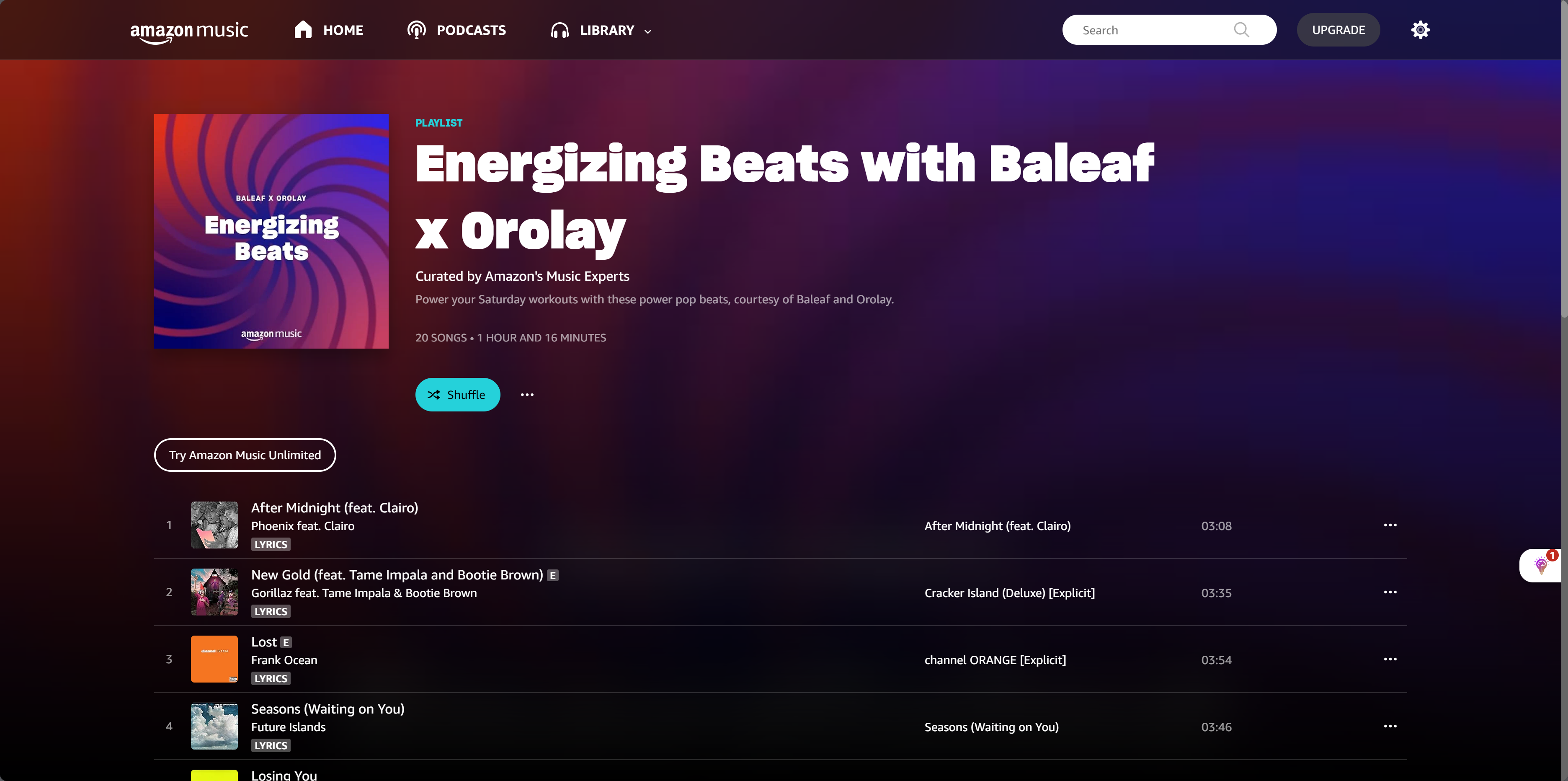 Amazon  Music为baleaf和OROLAY打造的定制歌单.png